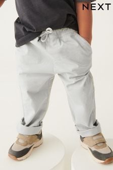 Putty Natural Loose Fit Pull-On Chino Trousers (3mths-7yrs) (T94281) | €10 - €12