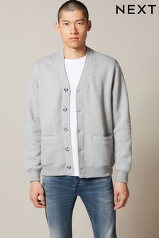 Grey Jersey Cardigan (T94331) | 36 €