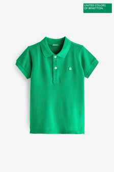 Benetton Logo Polo Shirt (T95116) | AED83