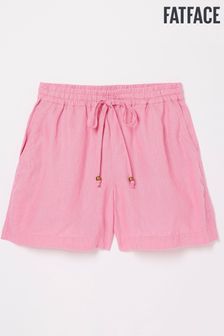 Fatface Pink Linen Flippy Shorts (T95367) | ‏210 ₪