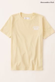 Abercrombie & Fitch Yellow Back Logo T-Shirt (T95723) | 9 €
