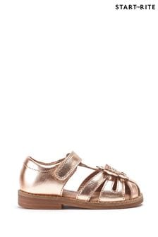 Start-Rite Flora Leather Rip Tape Summer Shoes (T95889) | $60