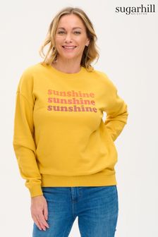 Sugarhill Brighton Yellow Sunshine Noah Sweatshirt (T96049) | ₪ 251