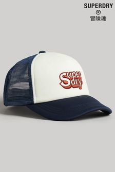 قبعة كاب نمط سائقي شاحنات بشعار Vintage من Superdry (T97068) | 114 ر.ق
