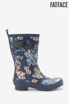 FatFace Floral Womens Mid Height Printed Wellies (T97160) | €49
