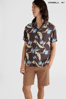 O’Neill Brown Floral Coast Shirt (T97426) | ₪ 279