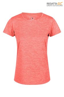 Regatta Orange Womens Fingal Edition Dry T-Shirt (T98065) | ₪ 65