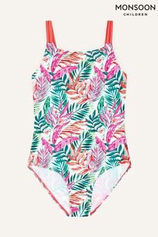 Monsoon Green Palm Print Swimsuit (T98826) | ₪ 84 - ₪ 93