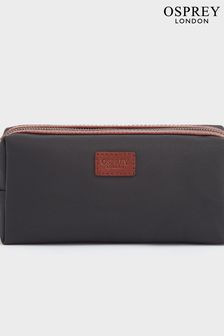 OSPREY LONDON Grantham Glazed Calf Leather Small Washbag (T99226) | 54 €