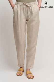 B. Coastline Cream Loose Fit Trousers (T99820) | €41.50