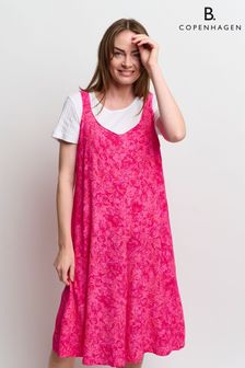 B. Copenhagen Pink Slim Fit Viscose Dress (T99828) | ₪ 233