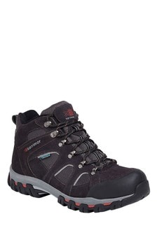 Karrimor Black Bodmin Mid 4 Weathertite Waterproof Leather Boots (U00072) | ₪ 256