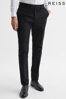 Črna - Chino hlače običajnega kroja Reiss Eastbury Reg (U00955) | €135