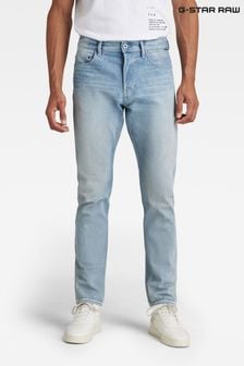 G Star Blue Triple A Regular Straight Jeans (U01773) | $197