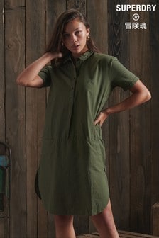 Superdry Green Dry Limited Edition Tunic Shirt Dress (U02262) | 365 QAR
