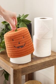 Orange Halloween Pumpkin Toilet Roll Cover (U02471) | 9 €