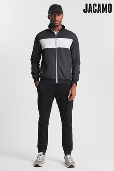 Jacamo Black Full Zip Colourblock Track Jacket (U02527) | 20 €