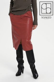 Soaked in Luxury Red Cady Skirt (U02587) | €27