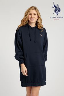 U.S. Polo Assn. Blue Women's Hoodie Dress (U03339) | €39