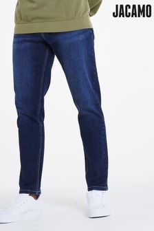 Jacamo Blue Tapered Fit Stretch Jeans (U03382) | ₪ 121