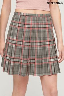 Superdry Natural Vintage Pleated Mini Skirt (U03437) | ₪ 163