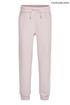 Calvin Klein Jeans Jogginghose mit Logoprägung, Pink (U04214) | 87 €