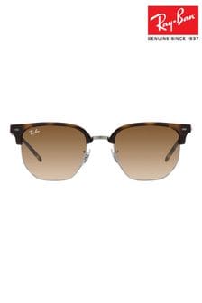 Brązowy Havana - Okulary przeciwsłoneczne Ray-Ban Slim New Clubmaster (U04358) | 1,035 zł
