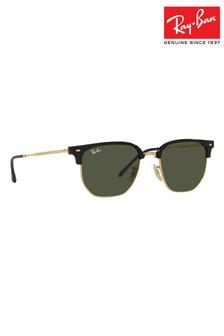 Черный - Солнцезащитные очки узкого кроя Ray-ban New Clubmaster (U04359) | €205
