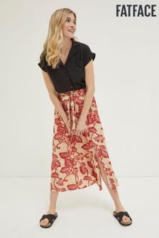 FatFace Cream Sascha Vine Floral Midi Skirt (U04401) | €27