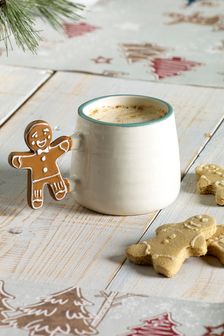 White Gingerbread 3d Novelty Mug (U04482) | AED30