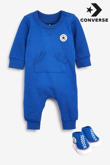 Mornarsko modra - Pajac za dojenčke Converse (U 04646) | €32