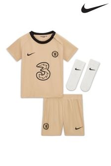Nike Gold Chelsea FC 22/23 Third Football Kit (U06079) | €27