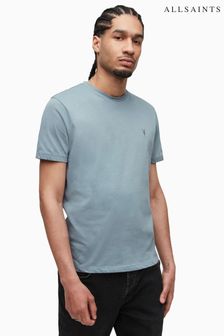 AllSaints Blue Brace Short Sleeve Crew T-Shirt (U06209) | OMR9