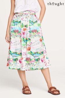 Thought Rosalie White  Paper Bag Skirt (U06513) | MYR 510