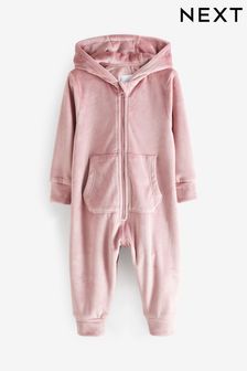 Pink Velour All-In-One (9mths-16yrs) (U06712) | €20 - €34
