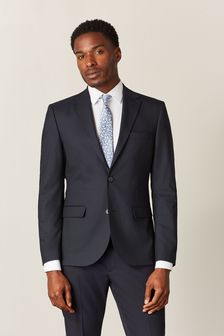 Navy Blue Slim Fit Suit (U06818) | 30 €