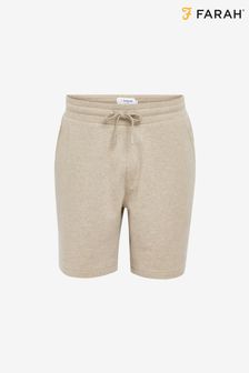Farah Durrington Jersey-Shorts, Braun (U06904) | 54 €