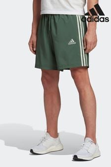 adidas Mens Green 3-Stripes Chelsea Shorts (U06942) | BGN 66