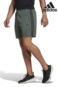 adidas Green 3-Stripe Shorts (U06947) | $35