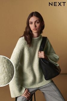 Dolg pulover iz bukleja Premium (U06954) | €68