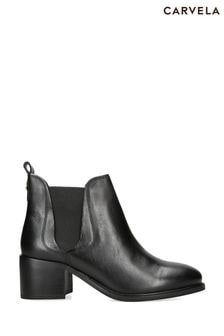 Carvela Comfort Ronald 2 Ankle Black Boots (U06959) | ‏800 ‏₪