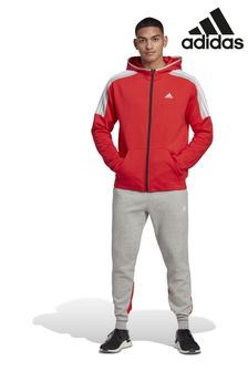 adidas Red Fleece Tracksuit (U06990) | 101 €