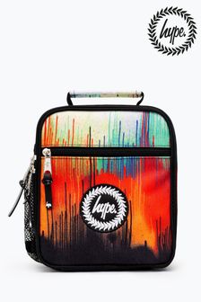 Hype. Unisex Red Multi Drip Crest Lunchbox