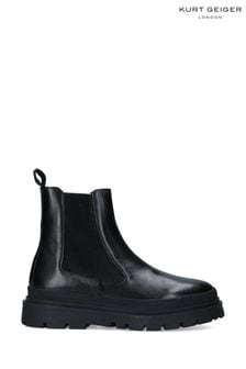 KG Kurt Geiger Black Tyrus Chelsea Boots (U08309) | €74