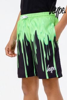 Hype. Jungen Shorts mit mit Farbspritzerdesign, Grün (U09063) | 18 € - 21 €