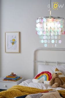 Glow Silver Iridescent Easy Fit Light Shade (U09085) | ₪ 116