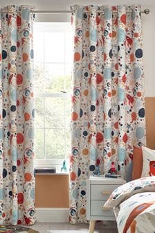 Ecru Space Blackout Curtains (U09098) | TRY 782 - TRY 1.651