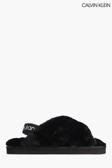 Черные тапочки Calvin Klein (U09136) | 2 434 грн