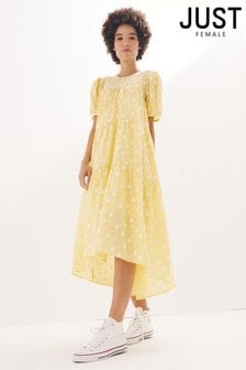 Żółta sukienka Just Female Well (U09160) | 355 zł