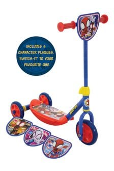 Spidey And His Amazing Friends Switch It Multi Character Tri Scooter (U09439) | $49